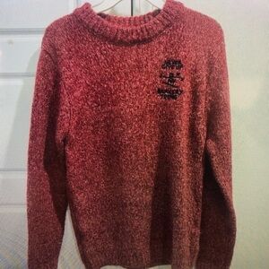 Cozy Red Kids Sweater